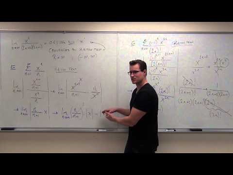 Calculus 2 Lecture 9.7: Power Series, Calculus of Power Series, Ratio Test for Int. of Convergence