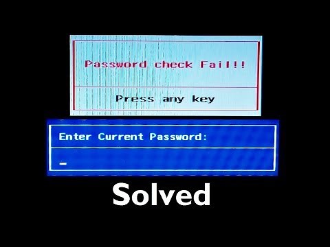 How to Remove Bios Password on Laptop (Easy Tutorial)