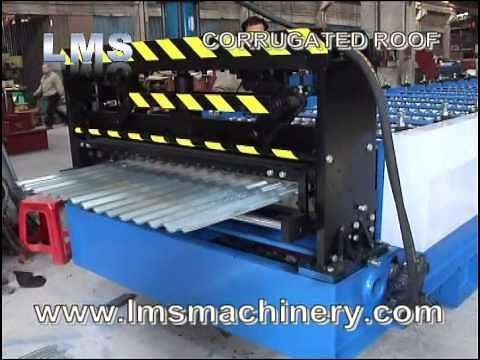 CORRUGATED SHEET ROOF ROLL FORMING MACHINE