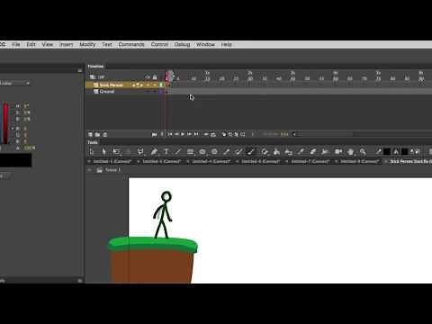 How to Animate a Simple Stick Figure in Adobe Animate