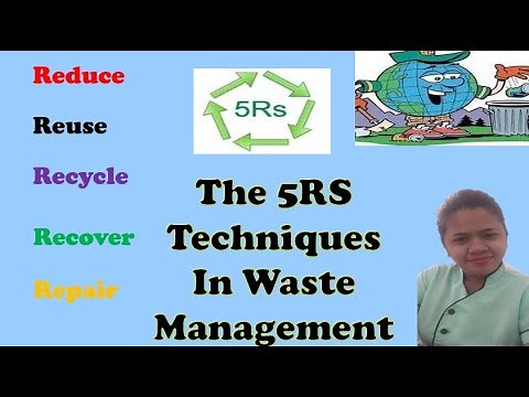 5RS Techniques in Waste Management
