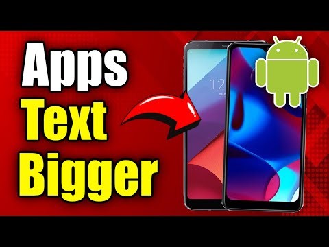 How to Make Apps & Text Easier to Read on Android Phone (Bigger, Bold, High Contrast)