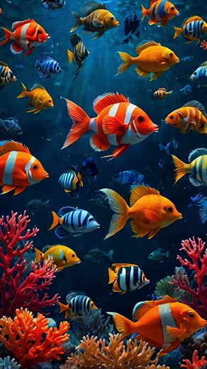 Colorful Underwater Live Wallpaper - Explore the Ocean Depths!