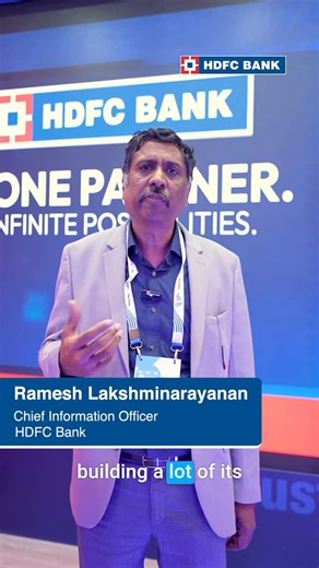 HDFC Bank on Instagram: "Smart innovation for a smarter India - Ramesh Lakshminarayanan, CIO at HDFC Bank, sharing how SmartPay and our UPI partnerships are redefining the way India transacts - one tap at a time. Discover how we’re reimagining transactions for tomorrow.✨ #GFF2025 #HDFCBank #InnovationInBanking #SmartBanking #FutureOfFinance"