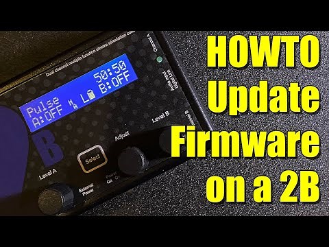 Uploading new Firmware to the E-Stim Systems 2B with Uplink
