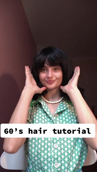 60s Hairstyle Tutorial: Easy Retro Look