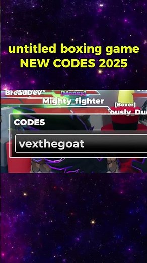 Roblox Untitled Boxing Game Codes 2025