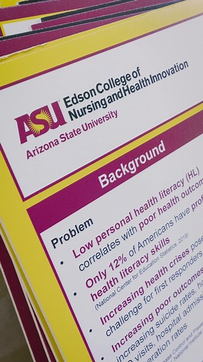 One step closer to graduation! This week our DNP students presented their projects to peers and community members. Each poster represents the culmination of their years in the program and highlights solutions to improve health outcomes, systems and/or processes. 👏 Congrats to the DNP Class of 2024! | ASU Edson College of Nursing and Health Innovation