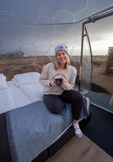 Experience Northern Lights at Aurora Igloo, Iceland