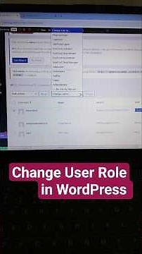 WordPress User Roles Explained + How to Change Them (Full Guide) | #shorts