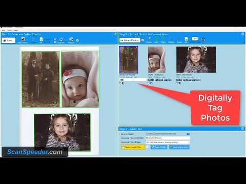 Scan Multiple Photos: Epson Simple