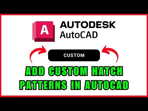 How to Add Custom Hatch Patterns in AutoCAD | 2026 Tutorial