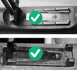 Swedish Mauser M38 M96 Scope Mount Low Profile No Drill Full Length