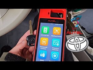 Toyota Master Key Programming AUTEL KM100