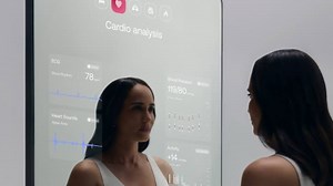 CES 2025 highlights: OMNIA smart mirror scans your body for vital health data