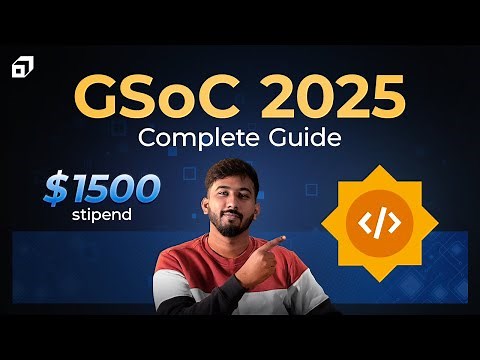 Google Summer of Code 2025 Complete Guide | GSoC Roadmap | Contributing to Open Source | ‪@SCALER‬