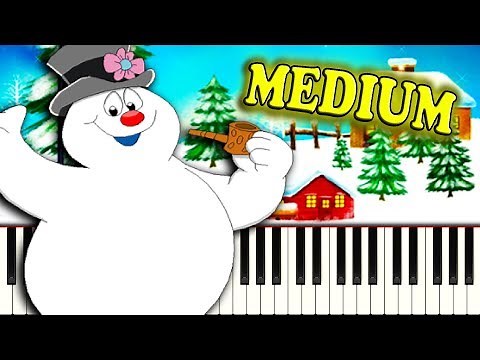 FROSTY THE SNOWMAN - Piano Tutorial