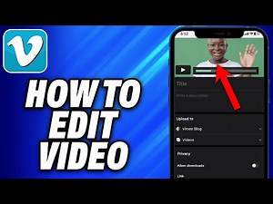 How To Edit Video In Vimeo (2025) - Easy Fix