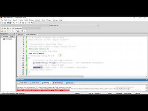 Hello World in C | Simple Hello World Program in C Programing | My First Ever Code in C Programming