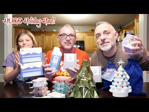 HUGE Scentsy Holiday Haul!