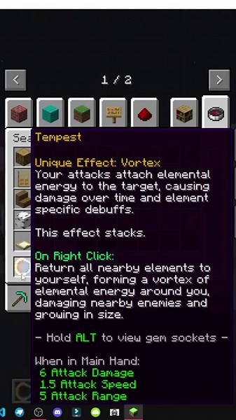 HOW THE VORTEX EFFECT WORKS IN MINECRAFT WITH SIMPLY SWORDS