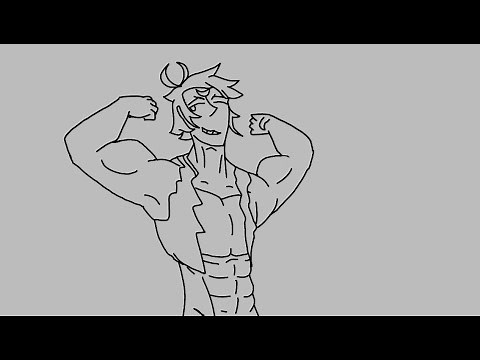 Muscle Growth Animation