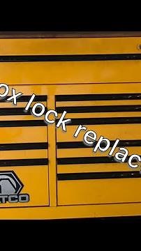 Matco toolbox lock replacement