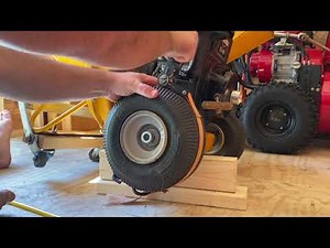 How to Re-Seat a Tubeless Utility Tire (Re-inflate a tire that has fallen off the rim)