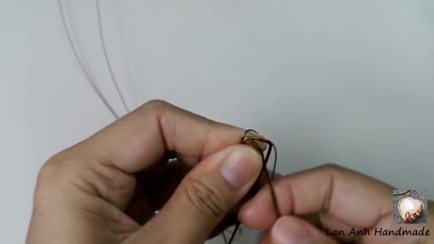 basic Macrame Bracelet Tutorial - Unisex cuff bracelet - full version ( slow ) 289