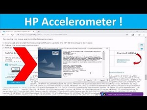 How To Fix HP Accelerometer Doesn't Work On This Version Error on Windows PC / Laptop