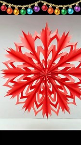 29K views · 386 reactions | Wow! It's so Beautiful  3D Snowflakes Making  DIY Best Holiday Crafts #christmas #diy #crafts #snowflakes | Creative Art & Craft Ideas | Facebook