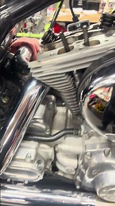 Replacing some rocker box gaskets on a touring bike today #coreyscustomcycle