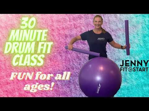 30 min. DRUM FIT - for all ages!