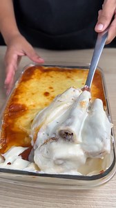 Ground beef cannelloni with white sauce. | The Recipe Lady
