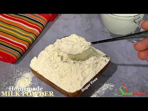 1 INGREDIENT EASY MILK POWDER RECIPE | HOW TO MAKE POWDERED MILK AT HOME