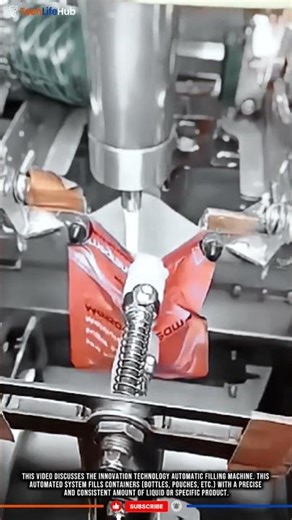 Innovation Technology Automatic Filling: Fast, Precise & Production Efficient.