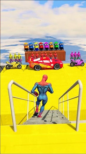 GTA 5 Spiderman Water Ragdoll Fails – Epic Jumps and Falls!