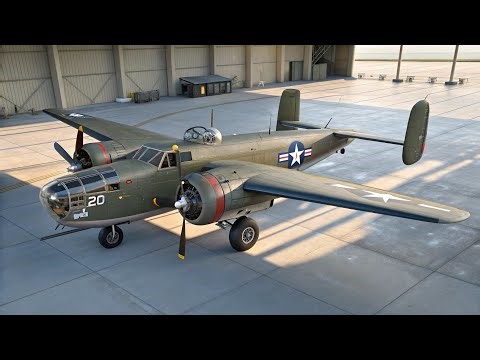 2025 B-25 Mitchell Gunship – The Legendary Bomber Reborn for Modern Warfare