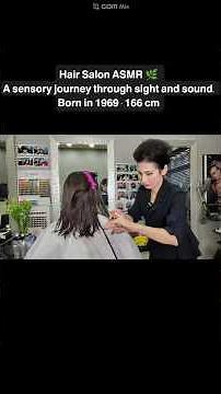 Hair Salon ASMR: Visual and Auditory Activation # Digital Setting Perm for Bouncy and Long-lasting C