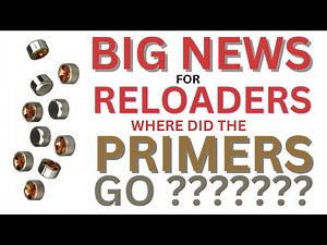 Reloaders "Where did the primers go"