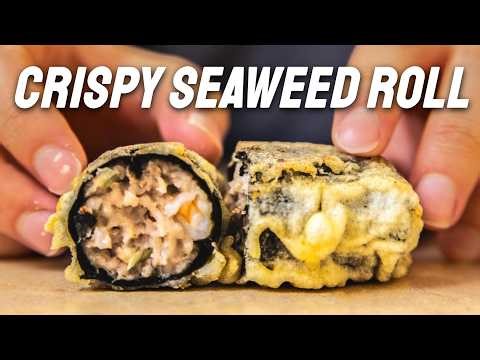 Crispy Seaweed Rolls Recipe | Easy Dim Sum at Home (Crunchy!)