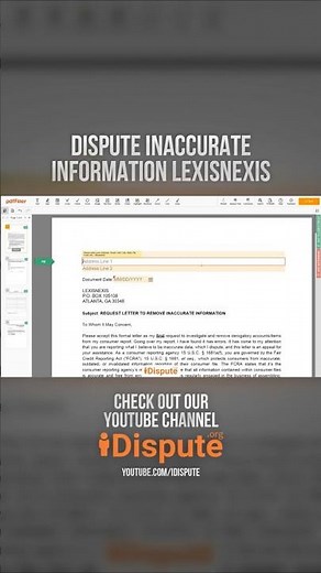 LexisNexis - Dispute (Step-by-Step) Fix Inaccurate Report: Remove Mistakes Fast!