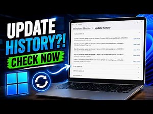 How to View Windows Update History in Windows 11