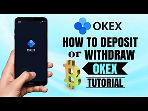 How to DEPOSIT or WITHDRAW on OKX (OKEX) | Crypto Exchange | App Tutorial