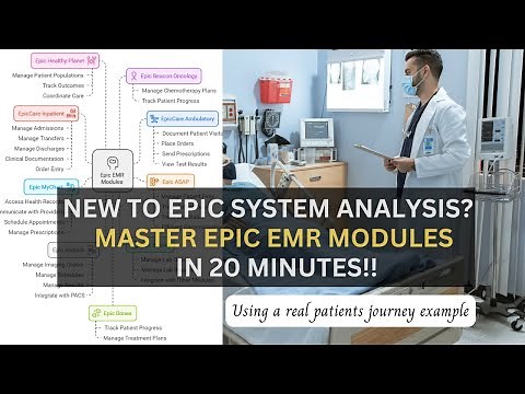 2025 EPIC Electronic Medical Record (EMR) Analyst Training eHealth Modules & Functions #emr