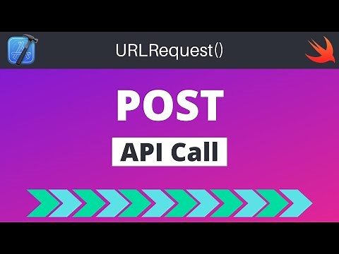 Swift: POST API Calls (URLRequest + REST) – Xcode, 2022, iOS for Beginners
