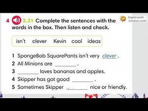 Go getter 1.Audio 2.31 Ex.4 p.54 SB