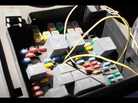 How To the Jump Fuel Pump Relay on a Chevy or GMC Truck