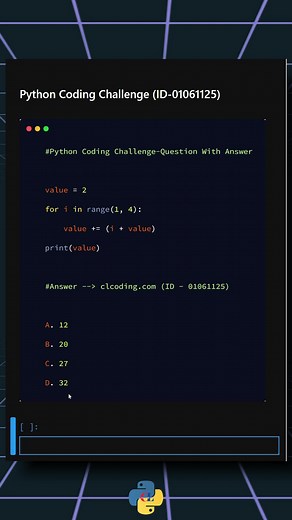 Python Coding Challenge (ID-01061125) | Python Coding