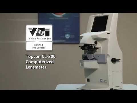 Topcon CL-200 Auto Lensmeter